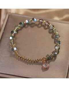 Simple Cold Style Love Pendant Girlfriends' Bracelet