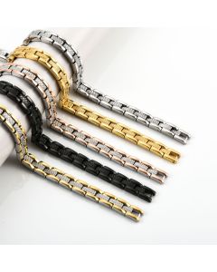Women's Titanium Steel Energy Magnet Bracelet