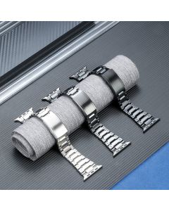Integrated Small Square Titanium Alloy Watch Strap