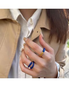 Metal Opening Niche Design Cold Wind High Sense Ring