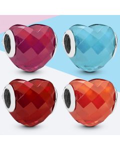 S925 Silver Beads Panjia Love Glass Beads