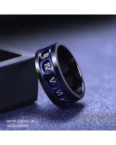 Personality Ring Titanium Steel Hip Hop Simplicity