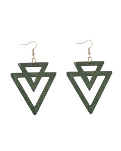 Hollow Wood Earrings Earrings Earrings