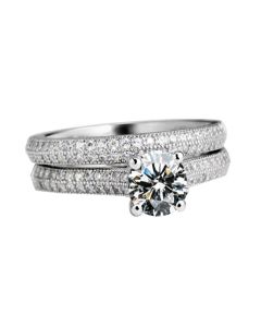 Micro-Set Ring Proposal Ring For Girlfriend Couple