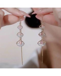 Super Immortal Ginkgo Leaf Ear Thread Female Ethnic Style And Temperament