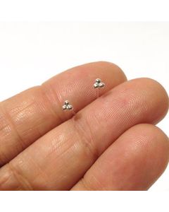 Personality Earrings, Environmentally Friendly Alloy Plating Plum Earrings