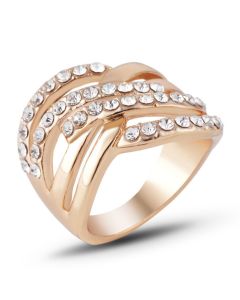 Diamond Ring Angel Wings Wing Shaped Ring