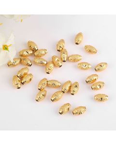 14K Gilded Scattered Beads Lucky Barrel Jewelry