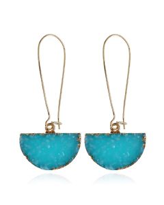 Multicolor Geometric Long Earrings