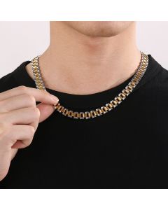 Classic Fashion Men's Personality Fashion Titanium Steel Bracelet