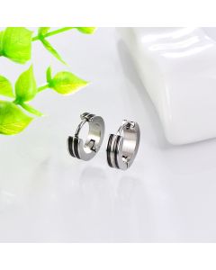 Women's Simple And Versatile Stainless Steel Earrings