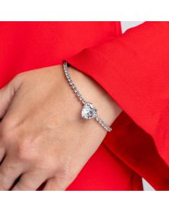 Women's Fashion Heart-shaped Zircon Bracelet
