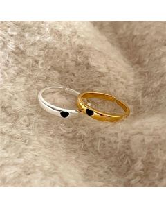S925 Sterling Silver Love Ring