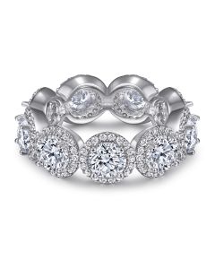 Ring Female Simple 925 Sterling Silver Fashion Personality Accessories