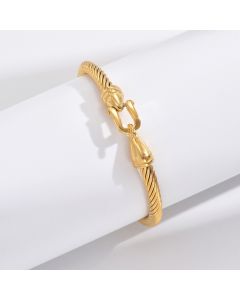 Linen Color Stainless Steel Ladies' Bracelet