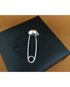Thai Men's Punk Style Silver Brooch