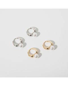 French Pearl Earrings Design Sense Niche Temperament High-end Atmosphere Light Luxury Earrings Women