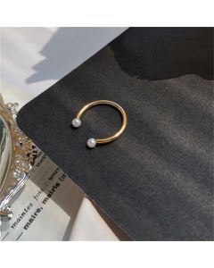 Personalized Simple Geometric C-Shaped Ring Ring Fashion Hip-Hop Joint Index Finger Ring Opening