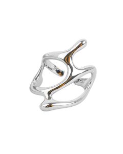 Simple And Versatile Light Luxury Punk Ring Ring