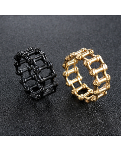 Personality Men's Chain Titanium Steel Ring
