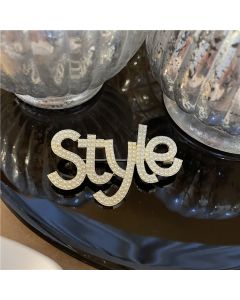 Hong Kong Style Retro Temperament Letter Pearl Brooch Accessories