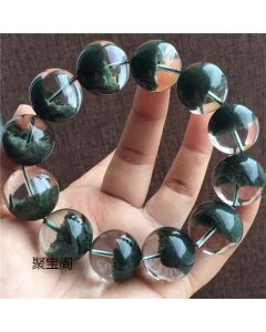 Women's Natural Tourmaline Green Bracelet