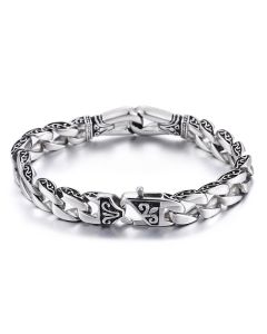 Vintage Totem Titanium Steel Bracelet