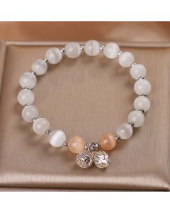Opal Two-piece Flower Bracelet Female Ins Special-interest Design