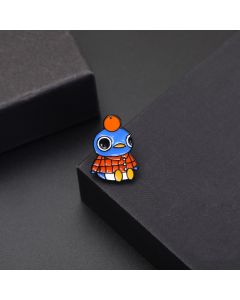 Creative Oil Dripping Penguin Zinc Alloy Brooch