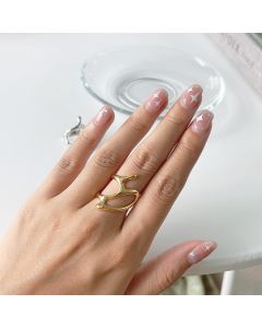 Female INS Wind Pearl Cold Wind Ring