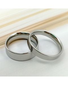 Fashion Trend Glossy Unisex Stainless Steel Ring
