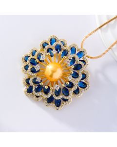 Heavy Industry Begonia Brooch Luxury Female Pin