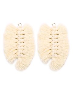 Tassel Pendant Earrings Clothing Accessories Leaf Type