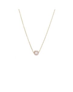 Isla Gold Pearl Necklace