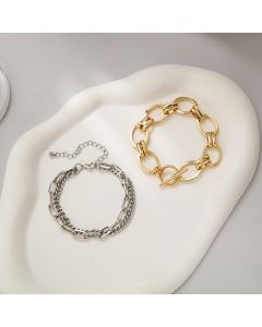European And American Simple Bracelet Hip Hop Punk