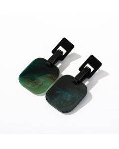 European And American New Retro Fashion Customizable Acetate Acrylic Earrings