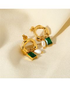 Ins French Retro Personalized Pendant Earrings