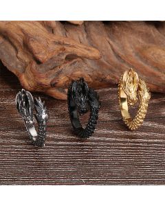 National Style Retro Jewelry 316 Stainless Steel Men's Ring