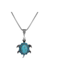 turquoise turtle necklace
