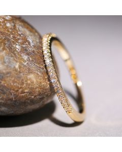 Minimalist Style Women's Micro-inlaid Zircon Ring Wild Index Finger Ring Gift Net Red