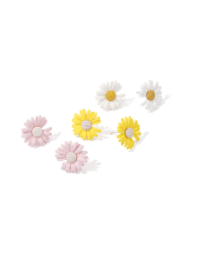 Simple daisy earrings