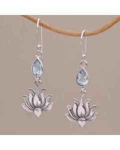 High-grade Vintage Lotus Earrings