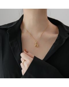 Simple Personality Cute Puppy Dog Necklace