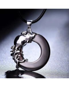Zodiac Luminous Necklace This Year Ox Peace Buckle Pendant For Men And Women
