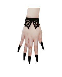 Men's And Women's Fashion Halloween Black Spider Web Bracelet