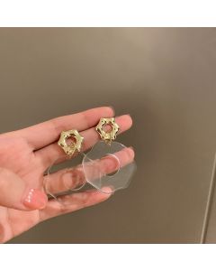 Acrylic Flower Earrings Hollow Fashion
