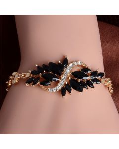 Fashionable Temperament Inlaid Rhinestone Bracelet