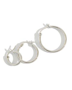 Geometric Circle Earrings