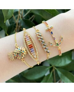 Fashion Trend Colorful Adjustable Bracelet Jewelry