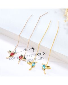 Alloy bird earrings